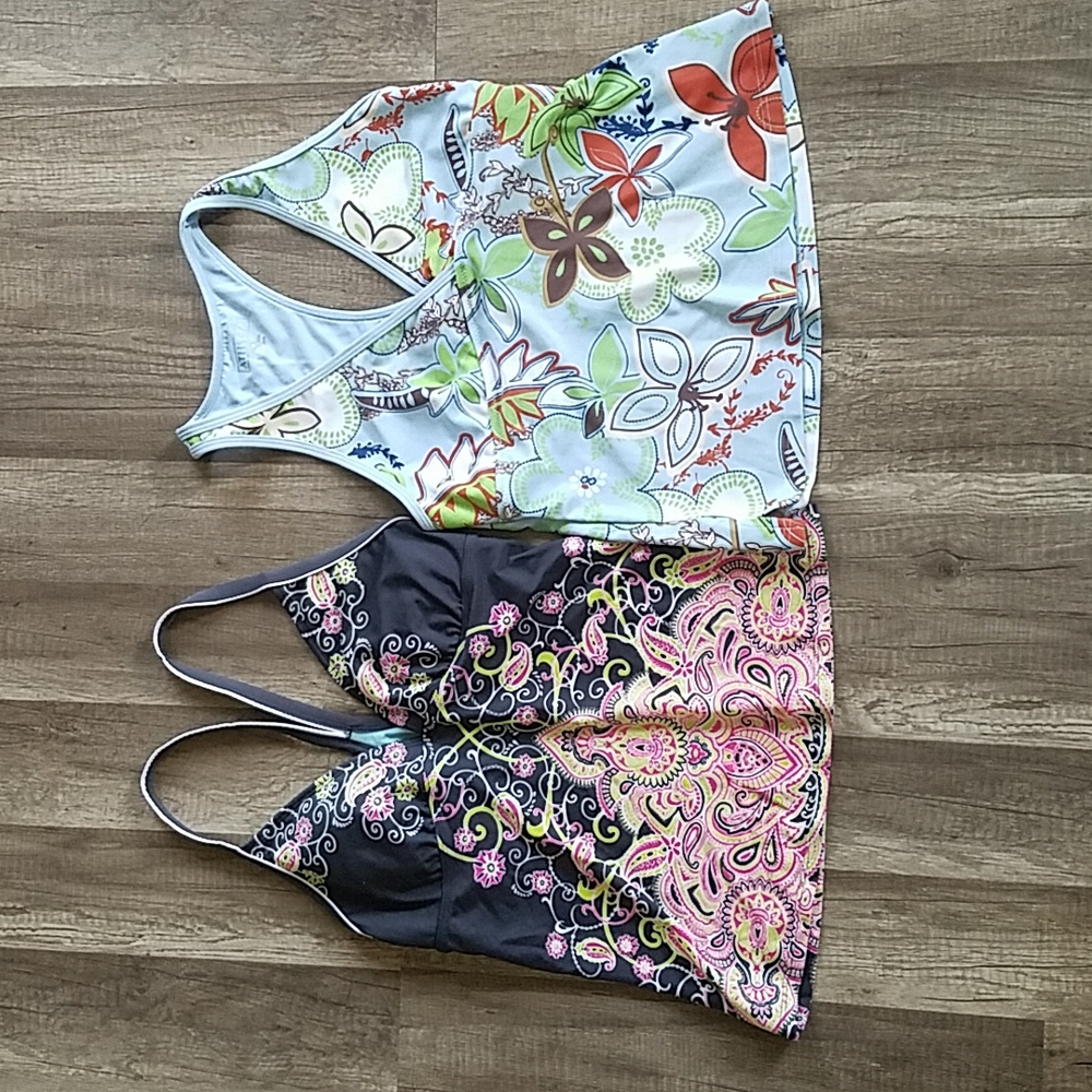 Athleta Tankinis Swim Bundle M